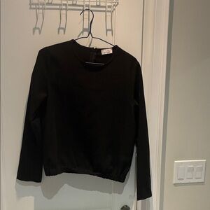 Blue Violet Black Kids Back Zipped Blouse⭐️